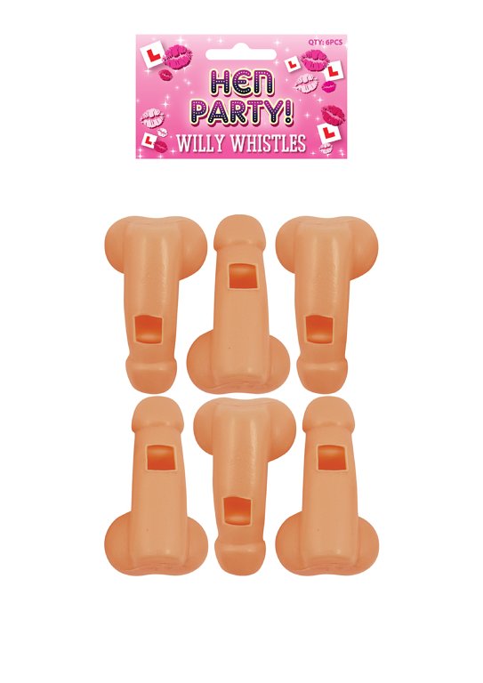 Willy Whistles (5.8cm) Hen Party Accessories