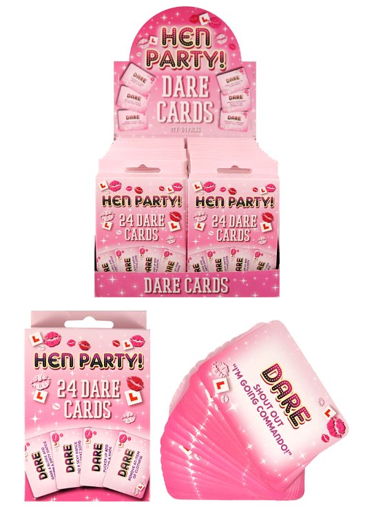 Hen Party Dare Cards (24 cards)