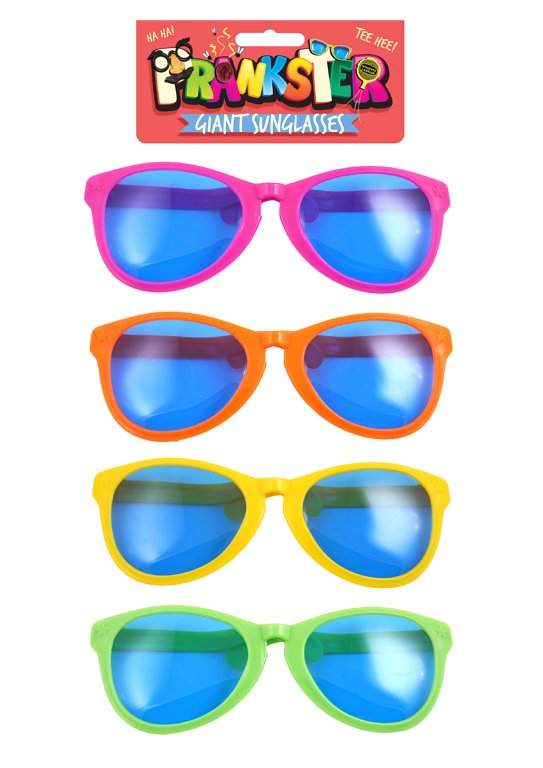 Giant Novelty Sunglasses (4 Assorted Colours)