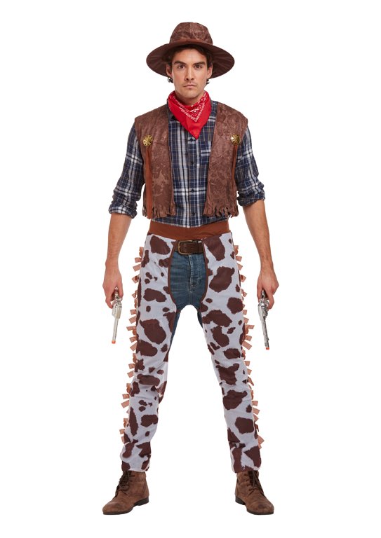 Cowboy (One Size) Adult Fancy Dress Costume