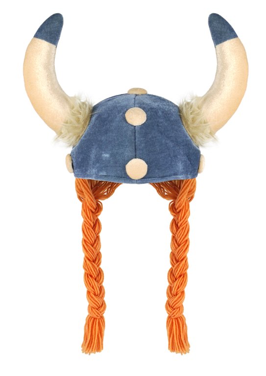 Viking Helmet Hat with Braids (Adult)