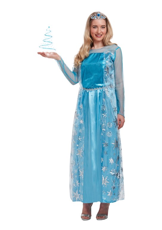 Ice Queen (One Size) Adult Fancy Dress Costume