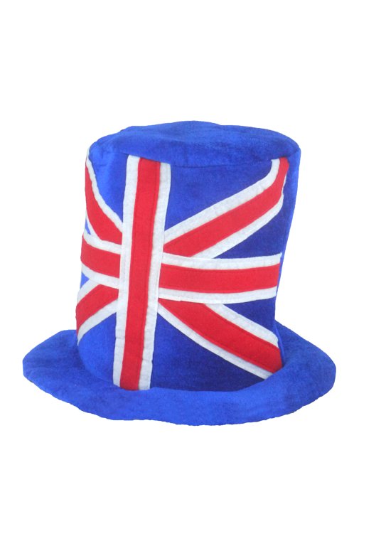 Union Jack Top Hat (Adult)