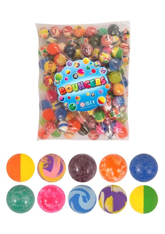 Bouncy Balls / Jet Balls (3cm) 10 Assorted Colours and Designs