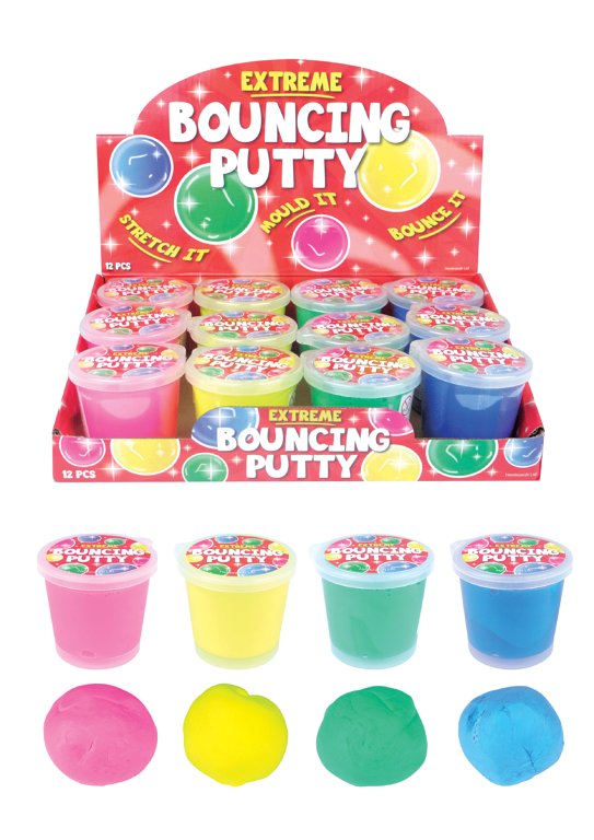 Bouncing Putty Tubs (23g) Assorted Colours