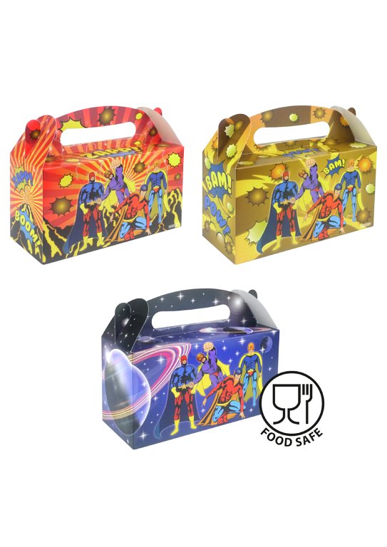 Superhero Lunch Boxes (Large)