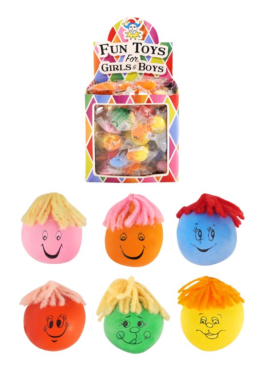 Moody Squeeze Faces (3-4cm) Assorted Colours