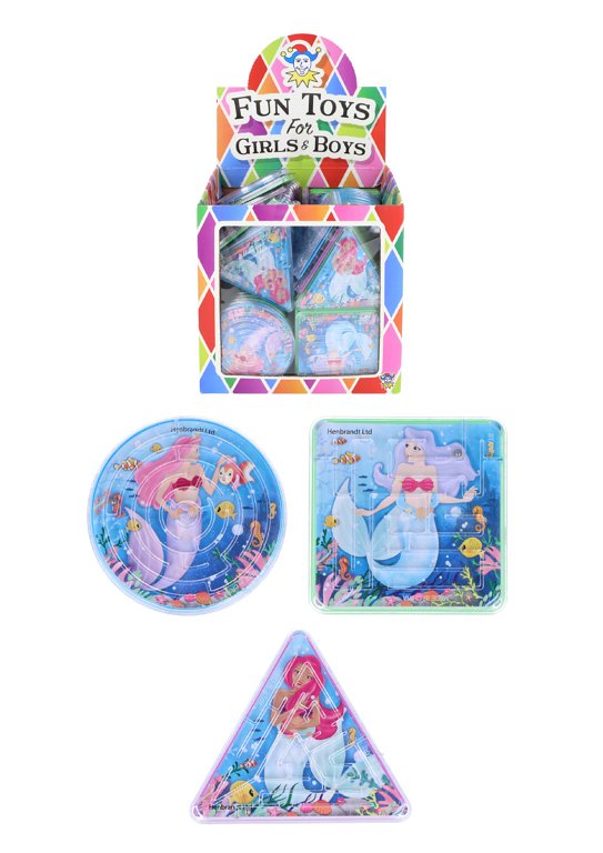 Mermaid Puzzle Mazes (Assorted Designs)