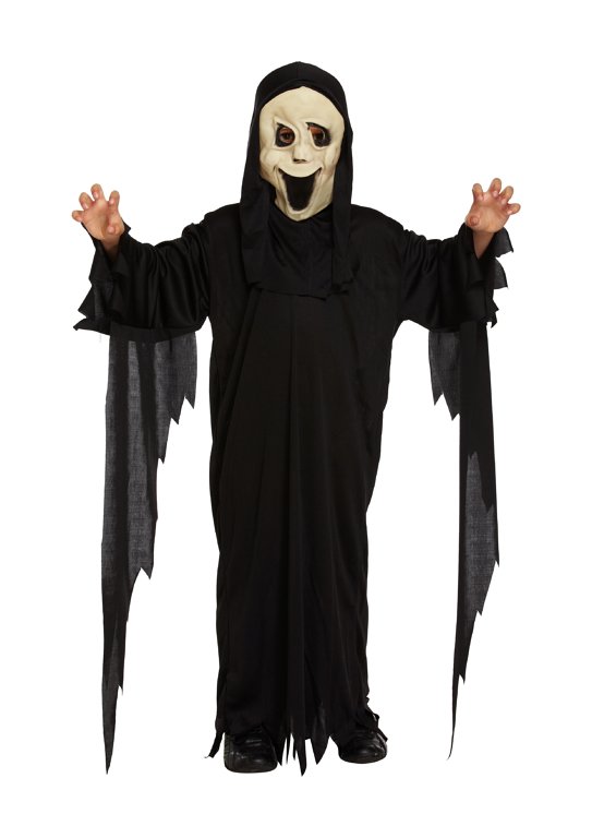 Children's Demon Ghost Costume (Large / 10-12 Years)