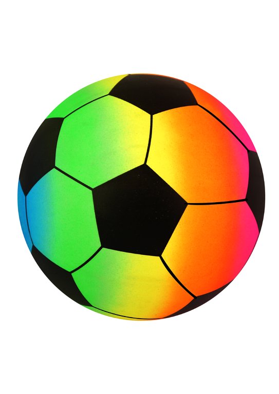 PVC Rainbow Football (23cm)