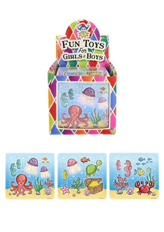 Mini Sealife Jigsaw Puzzles (13cm x 12cm) Assorted Designs