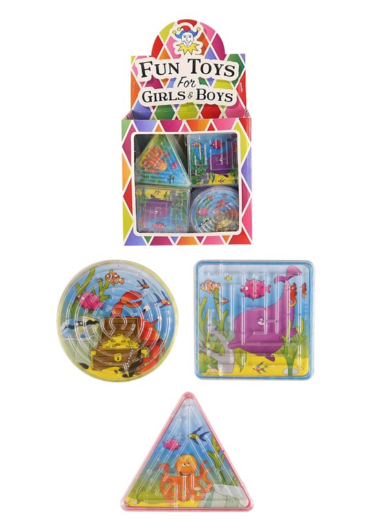 PUZZLE MAZE SEALIFE 3 ASTD SHAPES