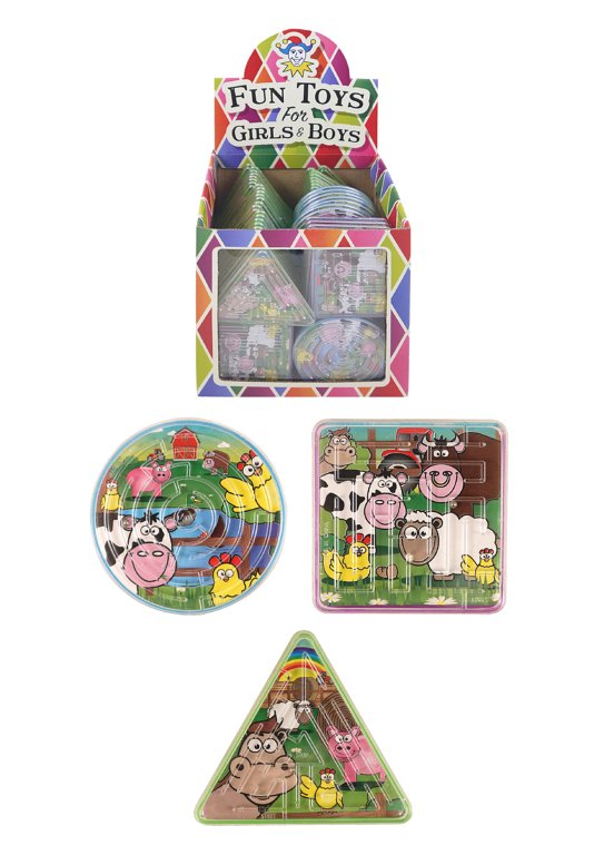 PUZZLE MAZE FARM 3 ASTD SHAPES