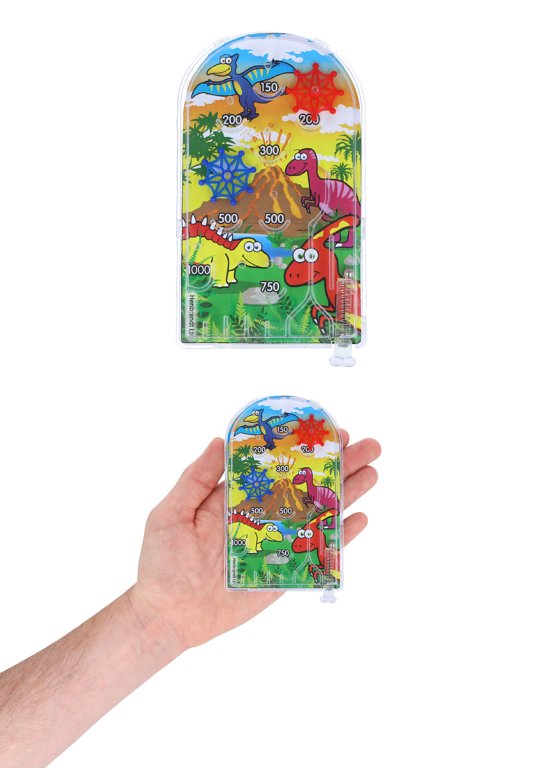 Dinosaur Pinball Puzzle Game (12.8cm x 7.7cm)