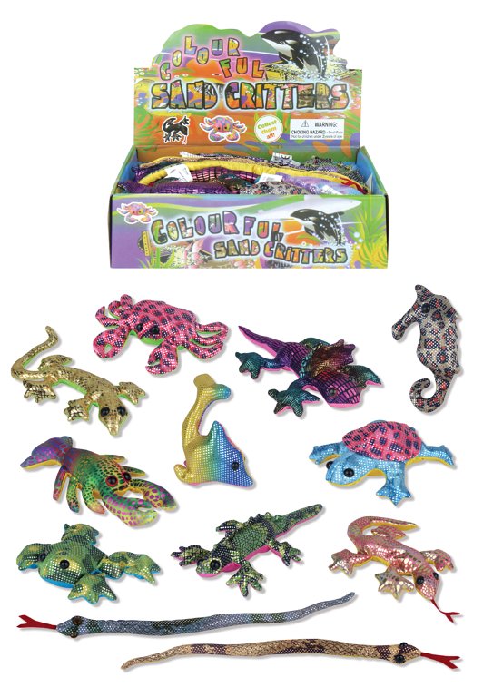 Sand Animals (10-18cm) 12 Assorted Designs