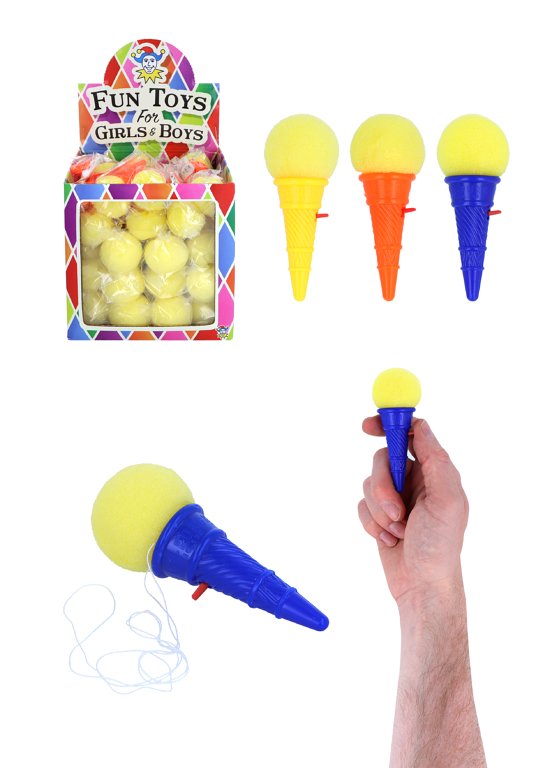 Ice Cream Poppers (9cm) 3 Assorted Colours