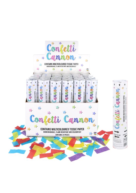 Celebration Paper Confetti Cannon (20cm)