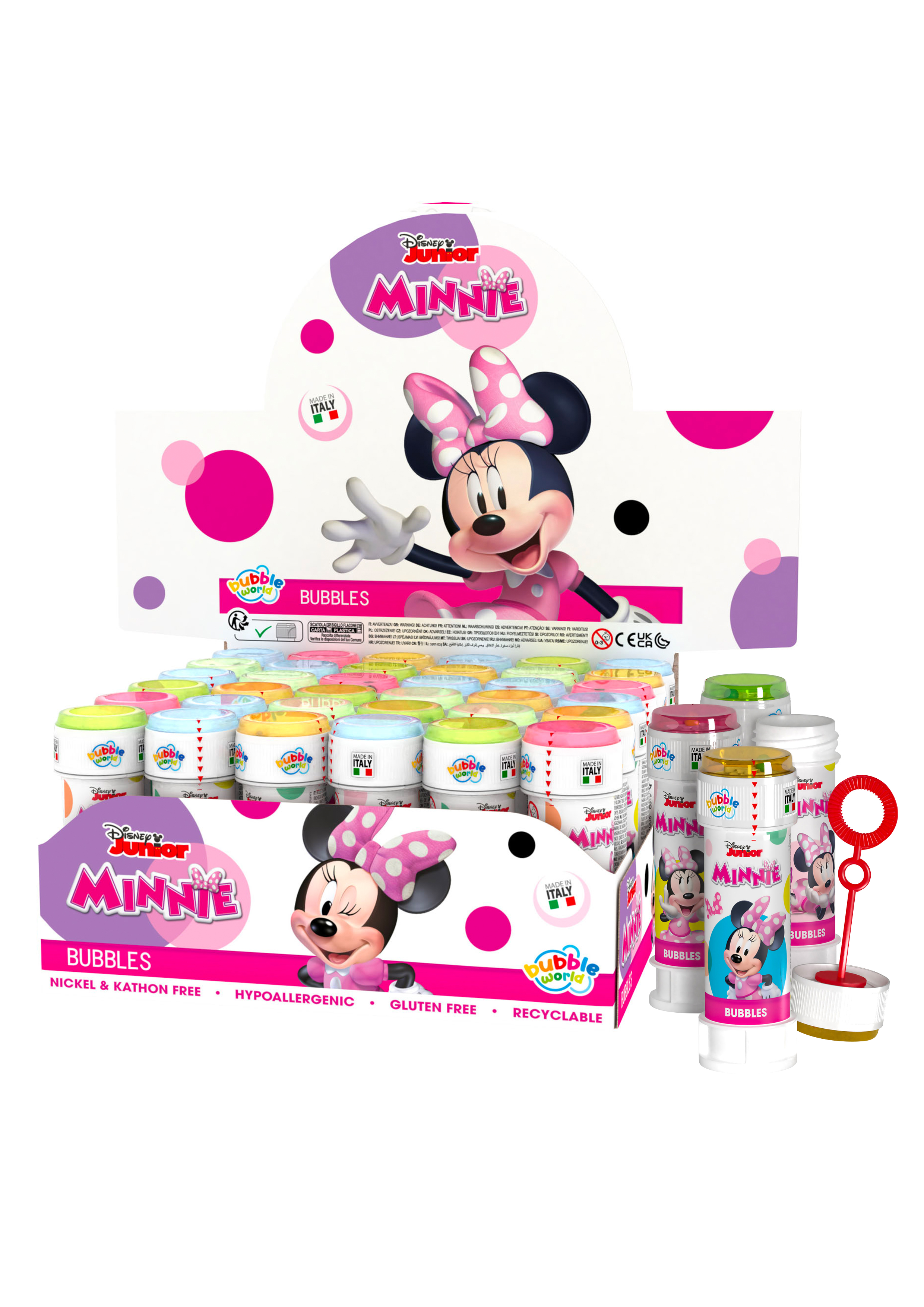 Scatolina Disney Minnie glitter rosa